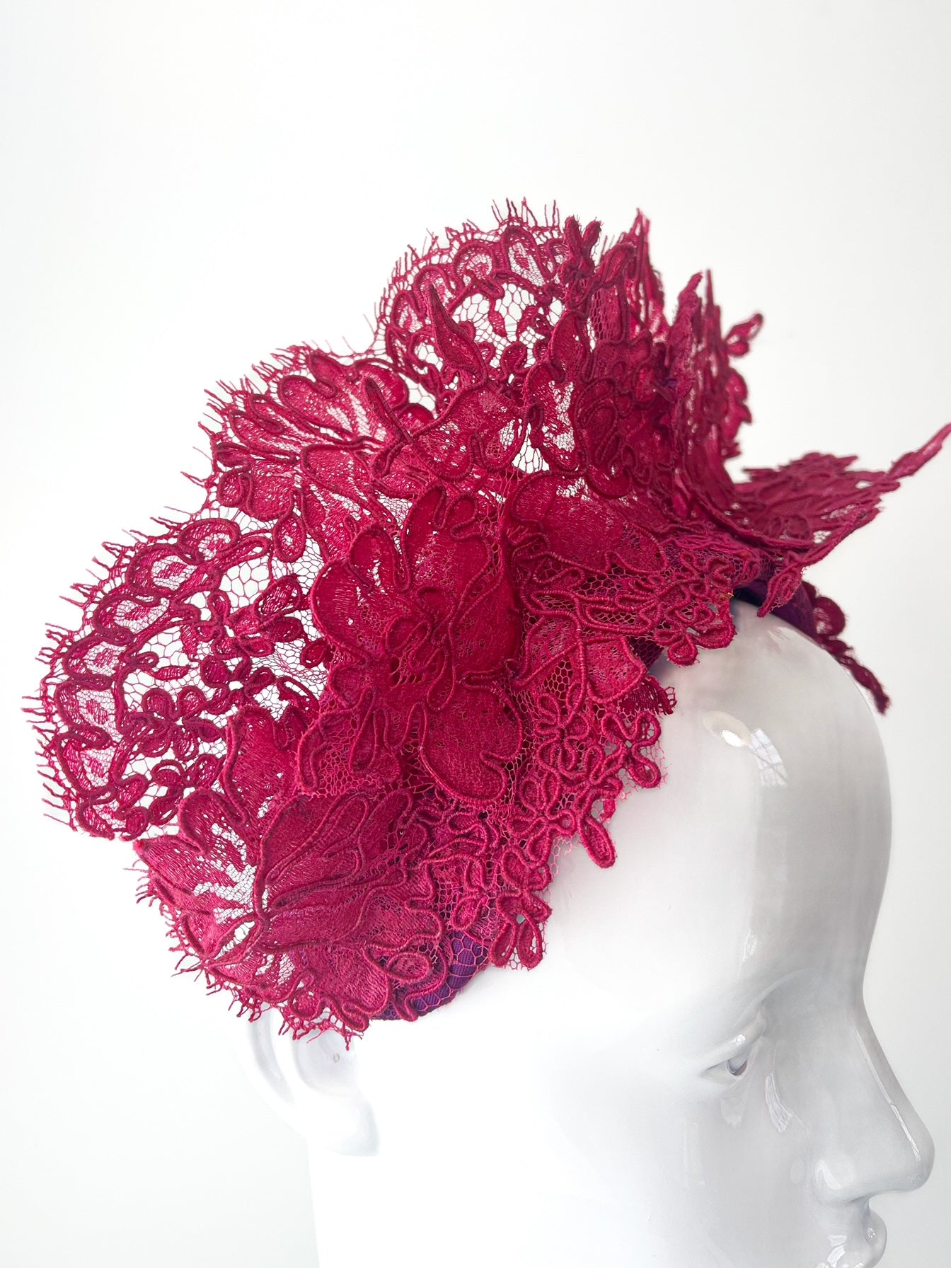 Crystalised lace band
