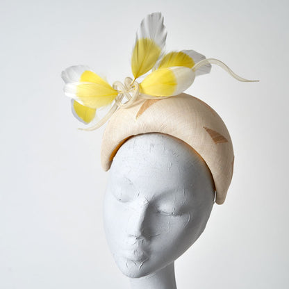 Band with feather bow