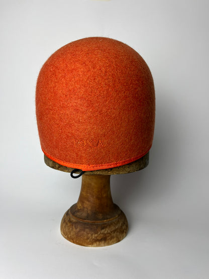 Burnt Orange Shell Cap