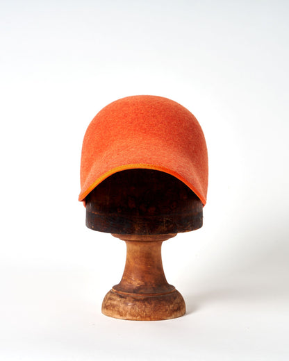 Burnt Orange Shell Cap